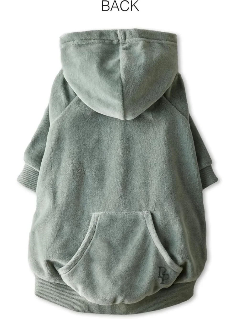 Cozy Sage X-Large Dog Hoodie - Stylish Pet Apparel for Cold Weather Comfort